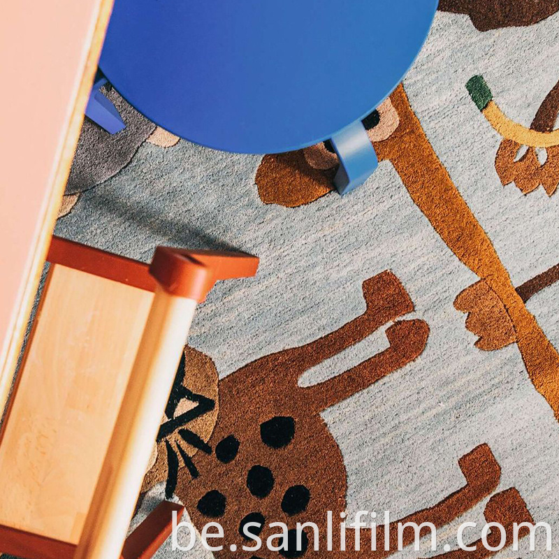 Delicate Natural Fibers Carpet Protective Film